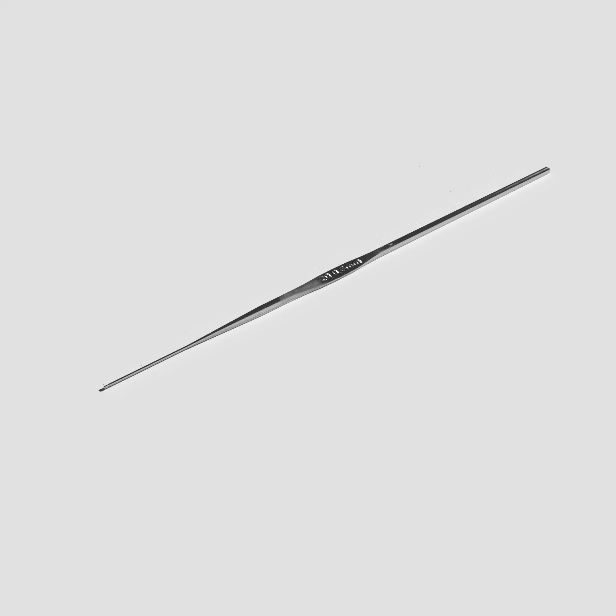 Crochet Hook Low-poly 3D model_0