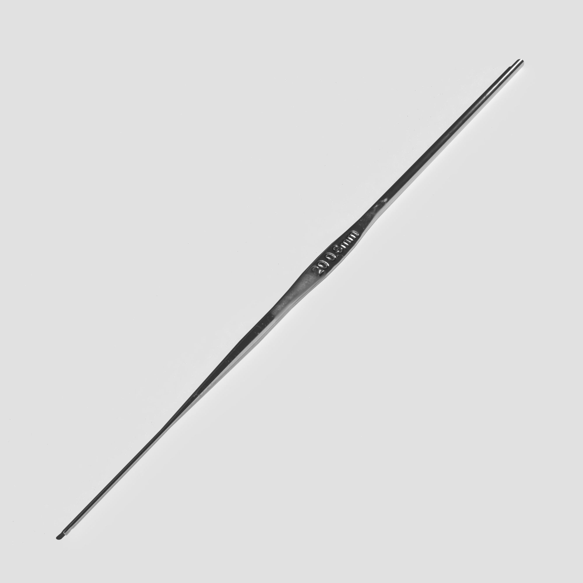 Crochet Hook Low-poly 3D model_11