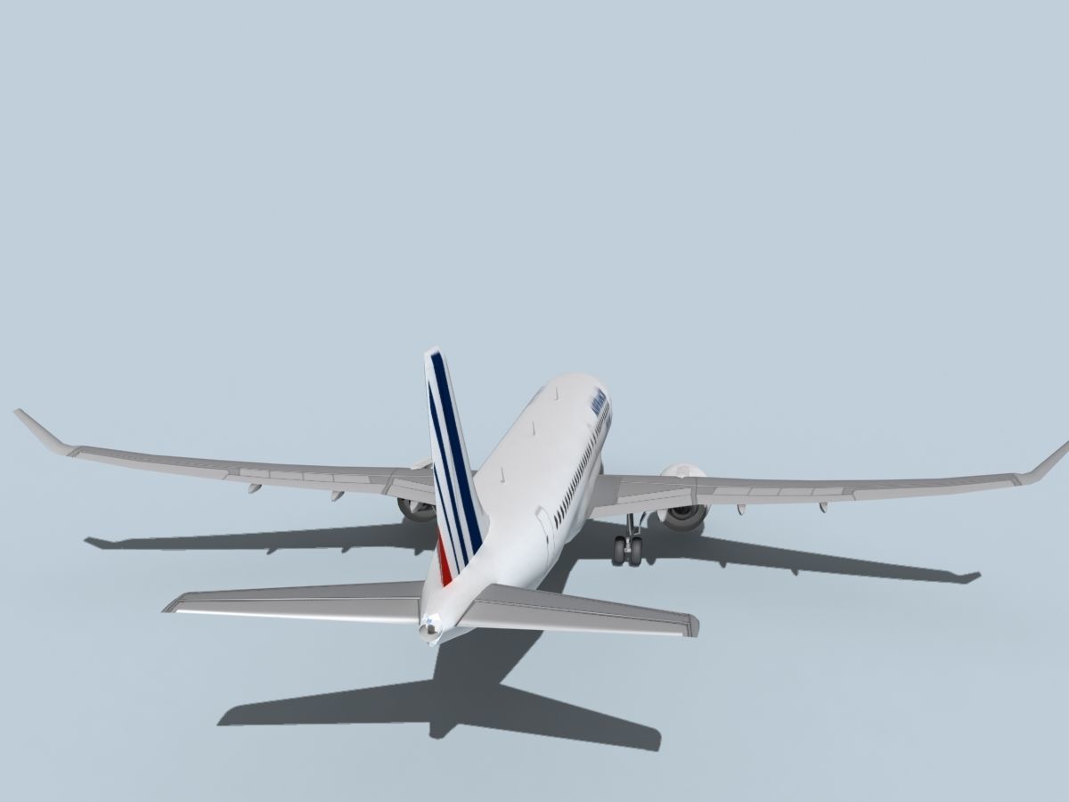 Bombardier CS100 Air France Regional 3D model_6