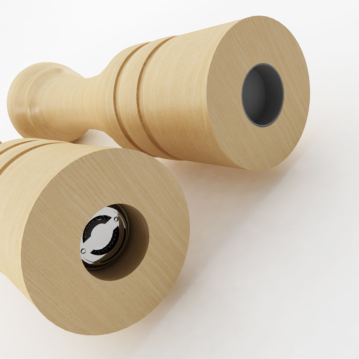 Salt Shaker and Pepper Mill 3D model_4