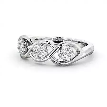 stl file infinity diamond ring