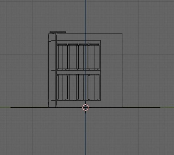 Coca-cola Mini Fridge Low-poly 3D model_4