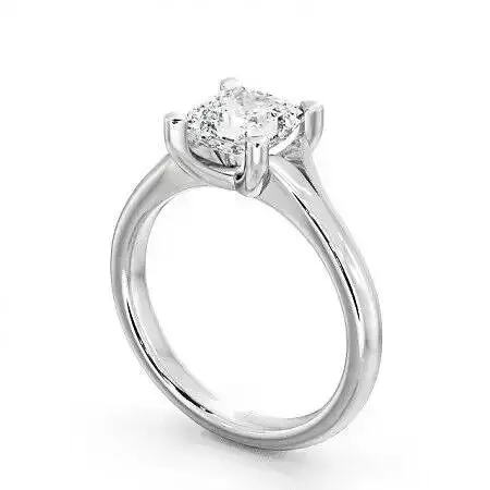 stl file solitaire diamond engagement ring