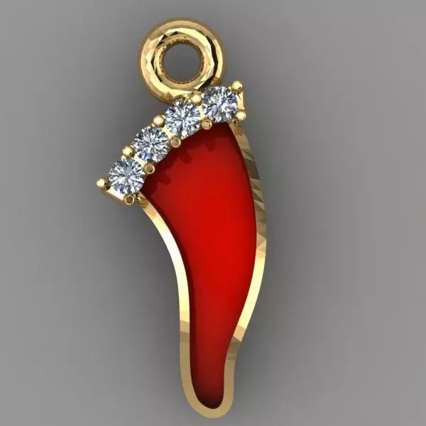 pendant pepper 3D print model