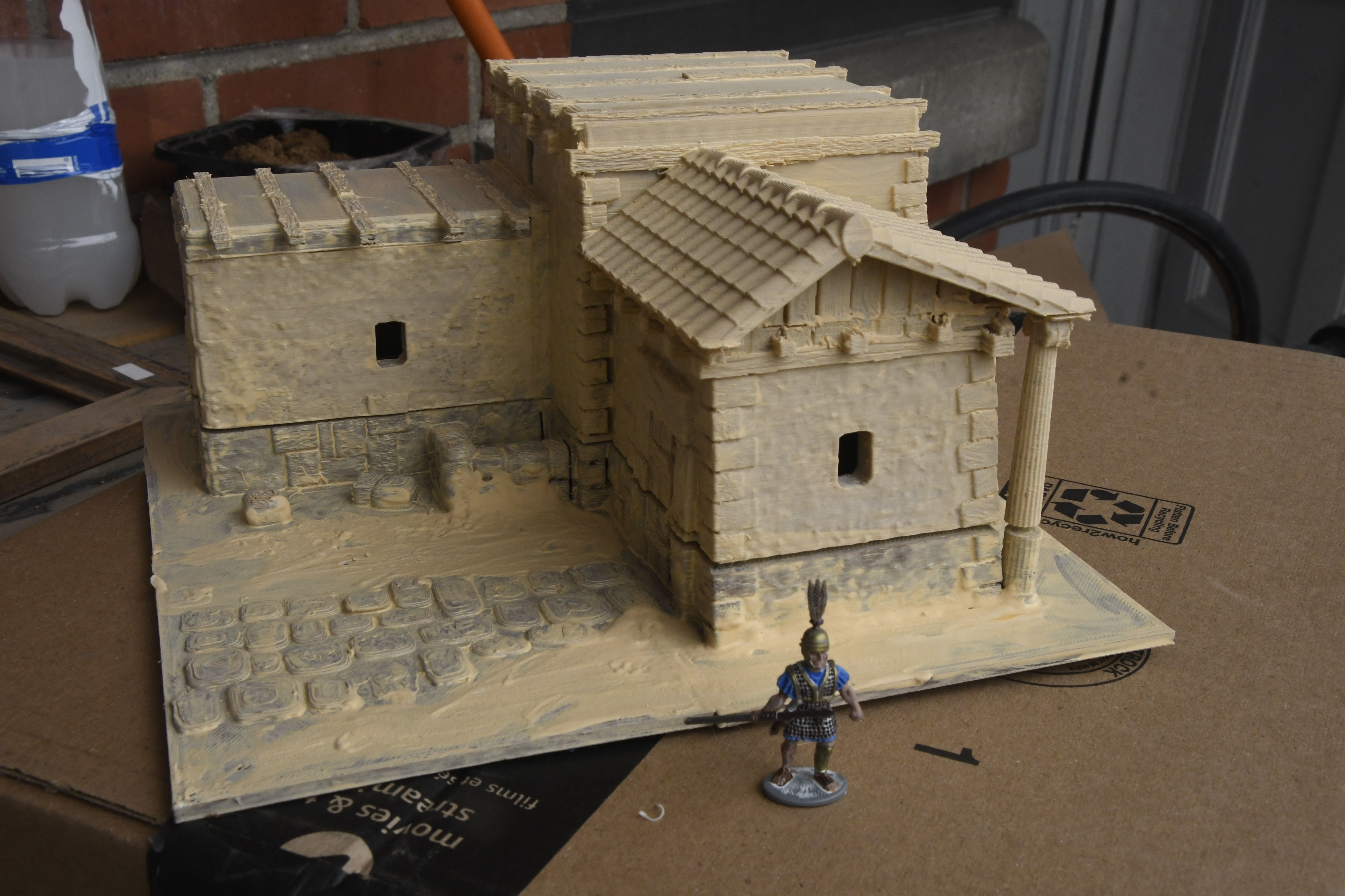 Mediterranean House 3D print model_4