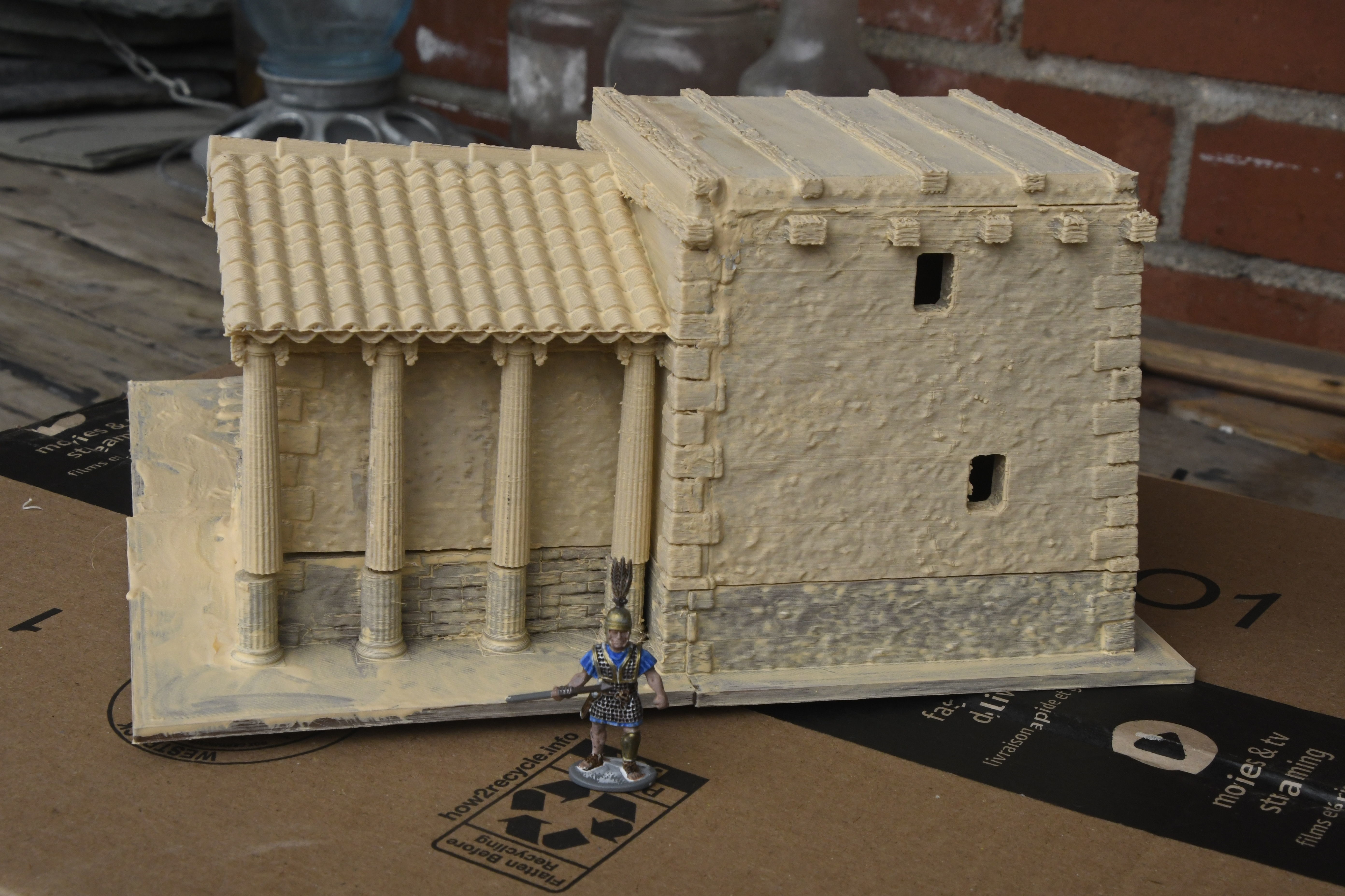 Mediterranean House 3D print model_3