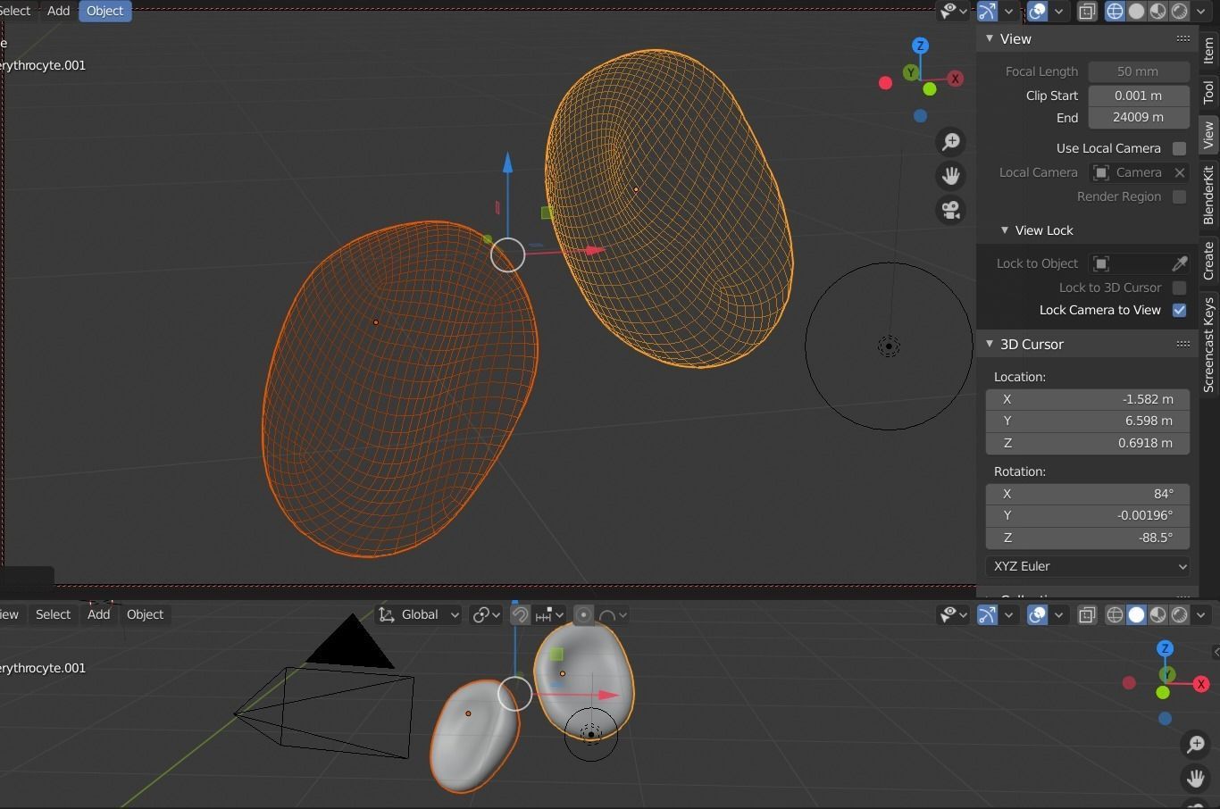 Coronavirus inside blood  the PROFESSIONAL BUNDLE bump version 3D model_22