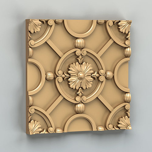 Wall panel 018 3D model