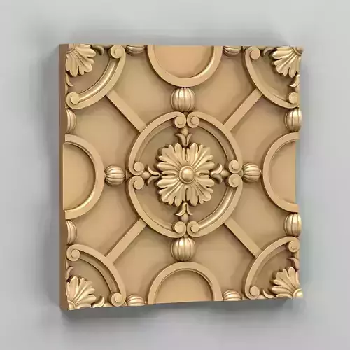 Wall panel 018 3D model