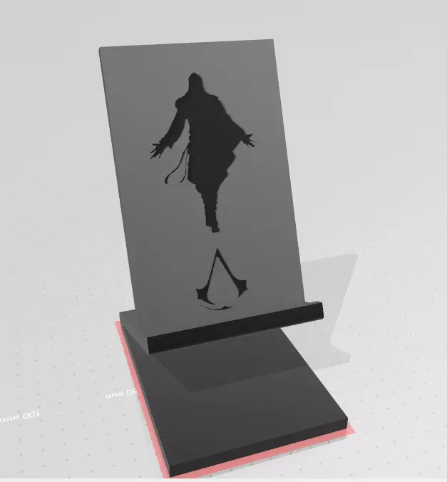 Assassins Creed phone stand Free 3D model