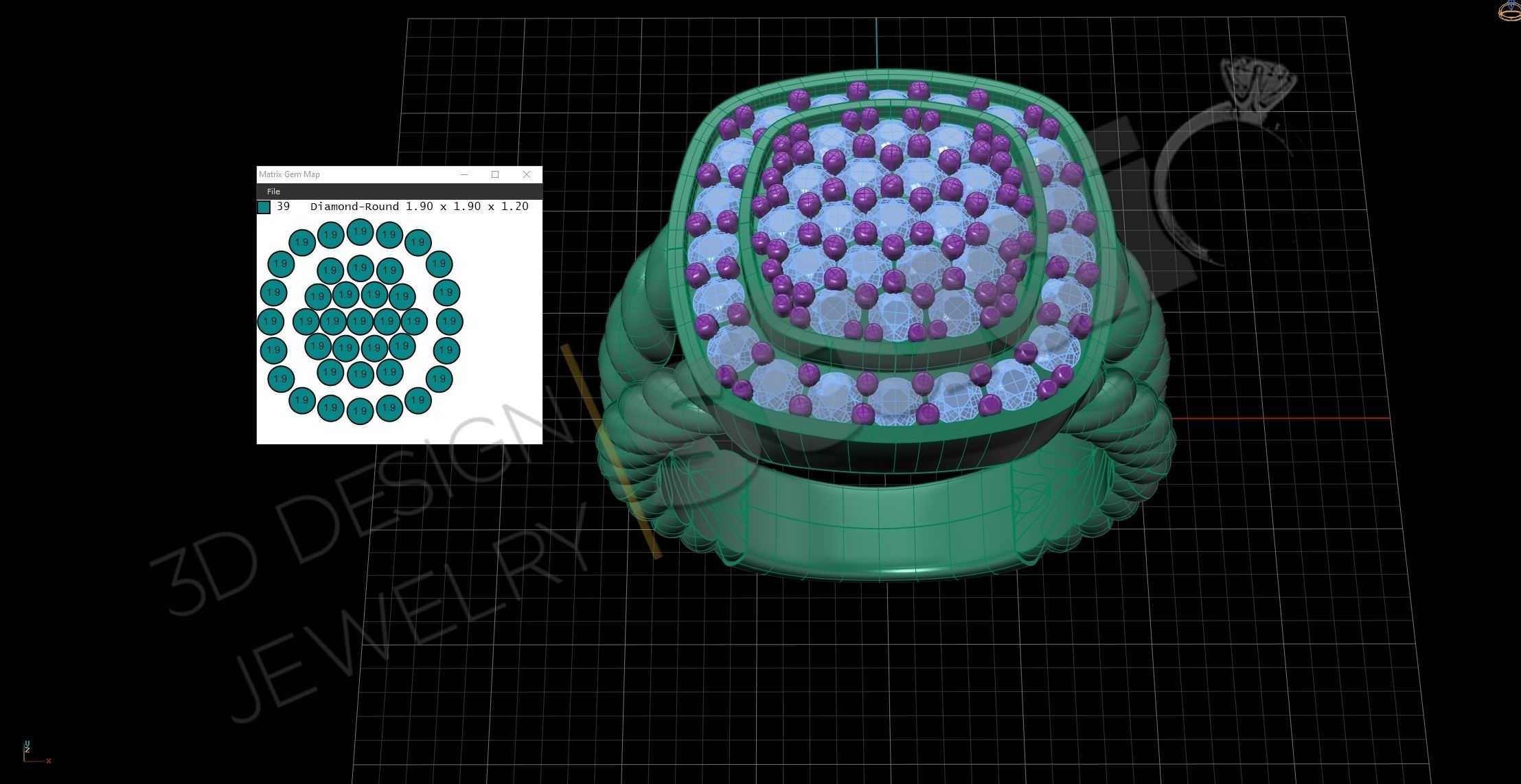 David Yurman Rope ring 3D print 3D print model_4