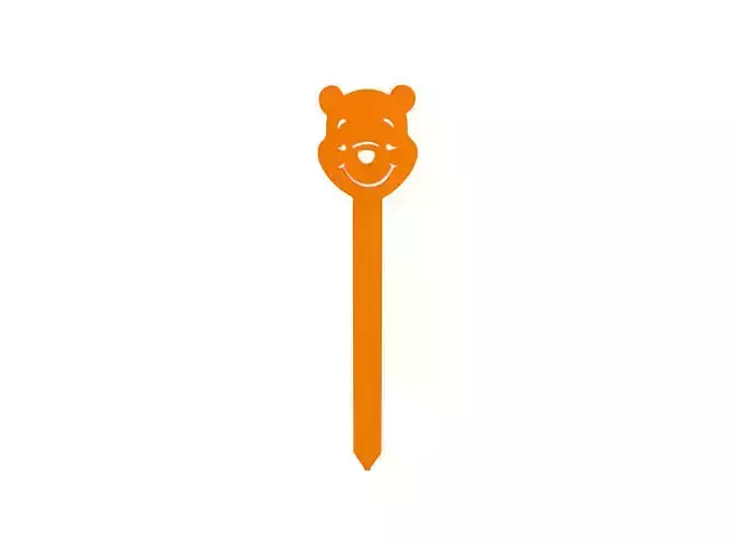 Bookmark winnie pooh toothpick