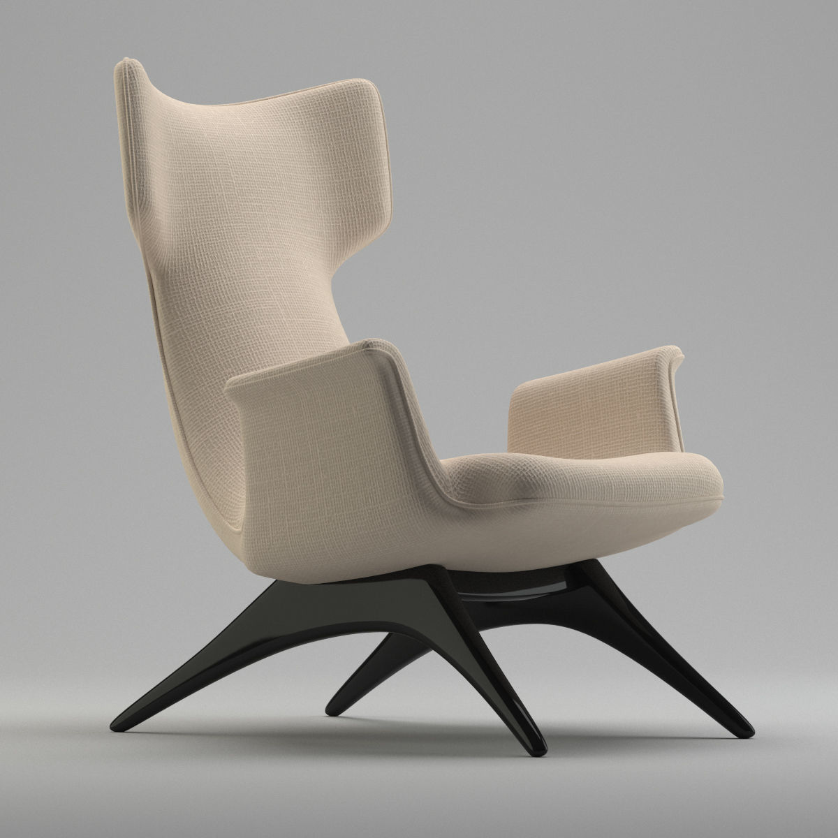 Vladimir Kagan Ondine 3D model_5