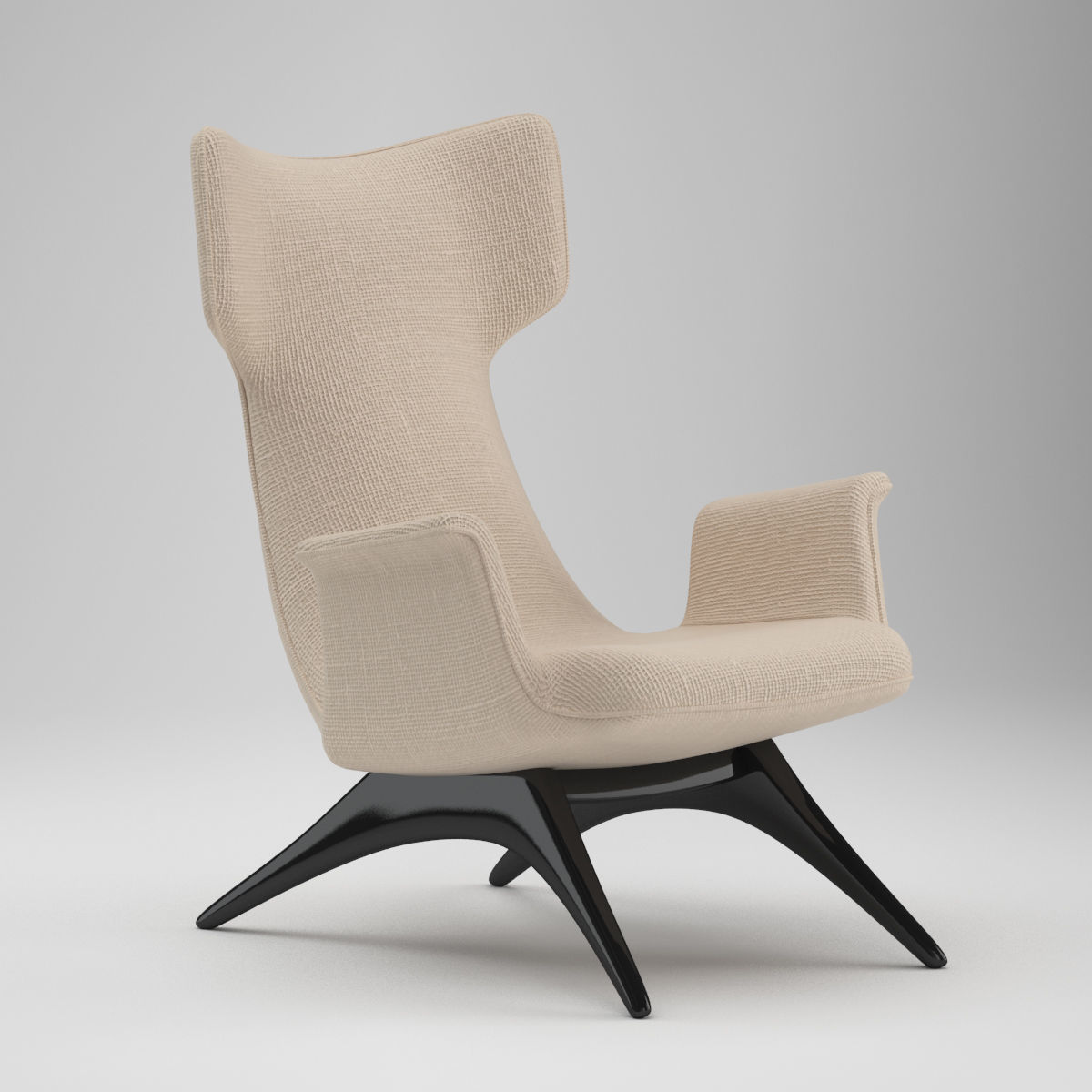 Vladimir Kagan Ondine 3D model_4