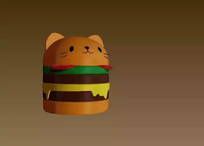 burger cat