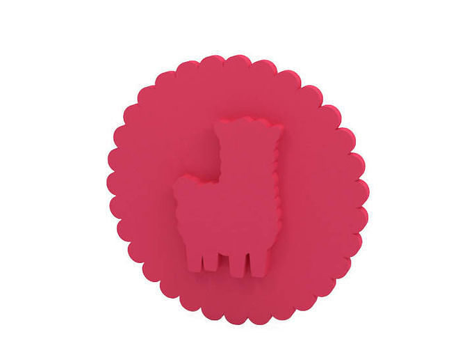 Cookie stamp - Stamp 3D print model