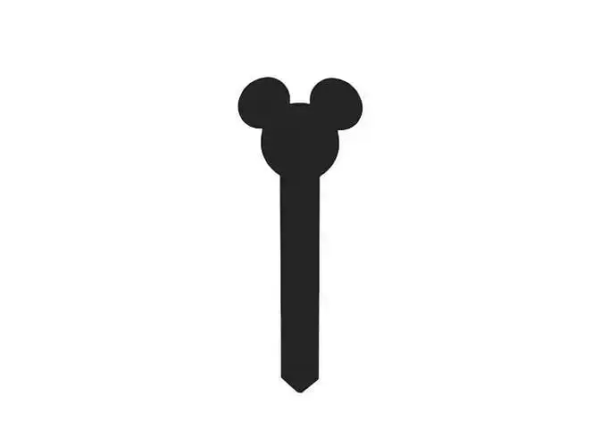 Bookmark mickey mouse head icon