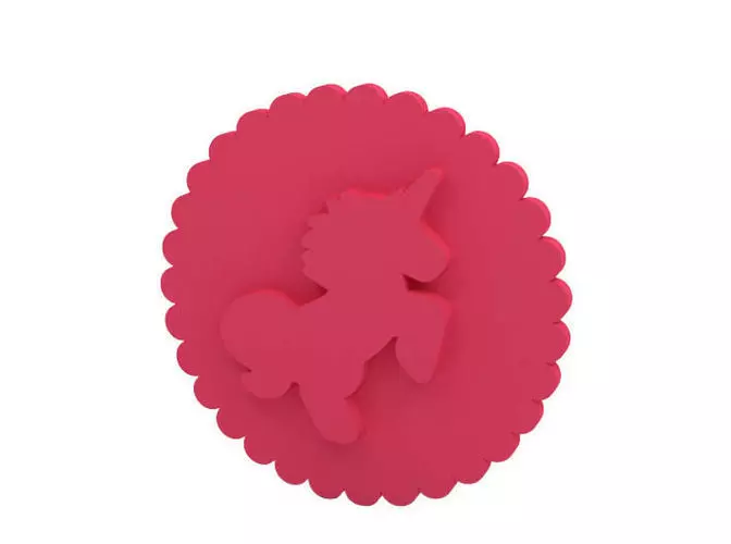 Cookie stamp - Stamp 3D print model_0
