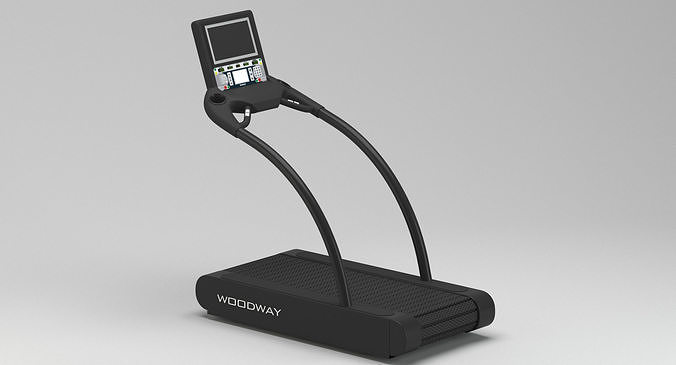 Woodway GYM Running Machine 3D model