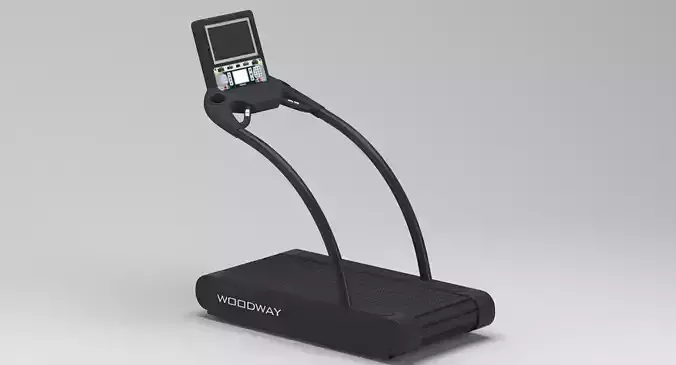 Woodway GYM Running Machine 3D model