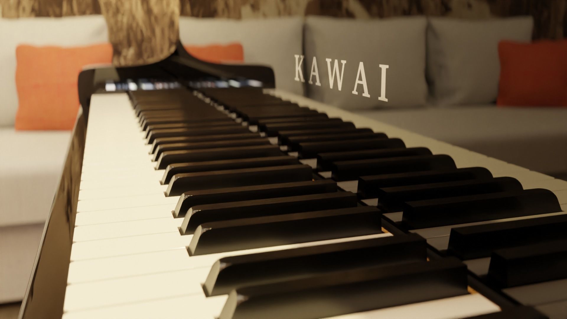 Kawai NV10 Hybrid Piano 3D model_3