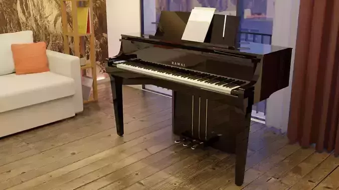Kawai NV10 Hybrid Piano 3D model