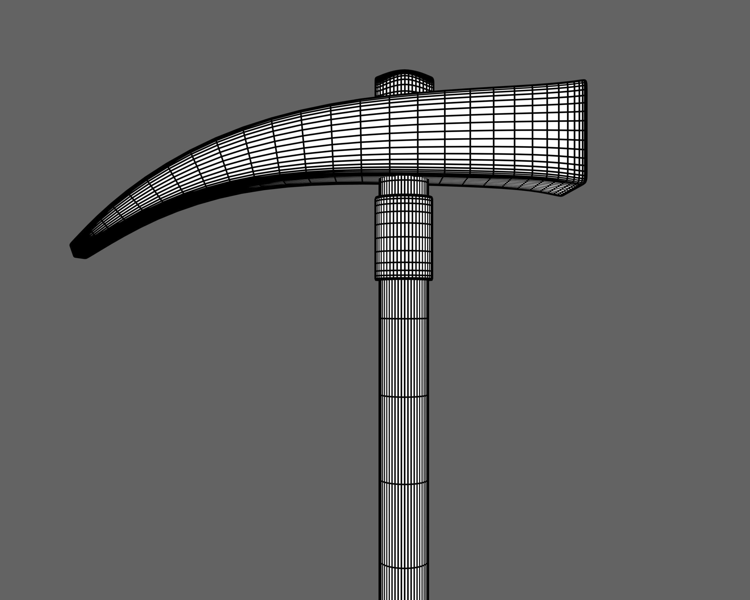 Ancient Indo Persian Zaghnal Low-poly 3D model_10