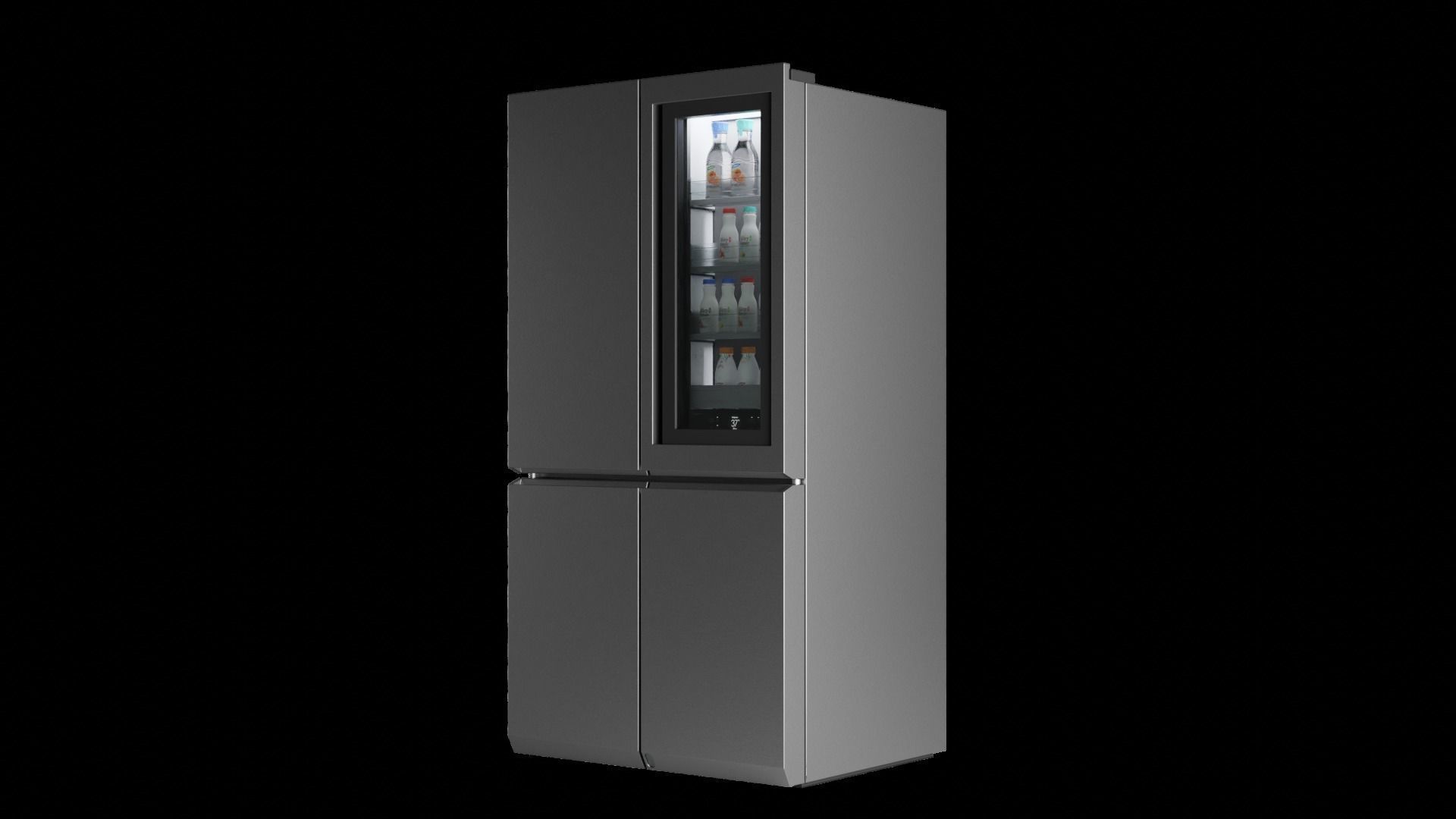 SIGNATURE LG LSR100RU Refrigerator 3D model for Blender 3D model_6