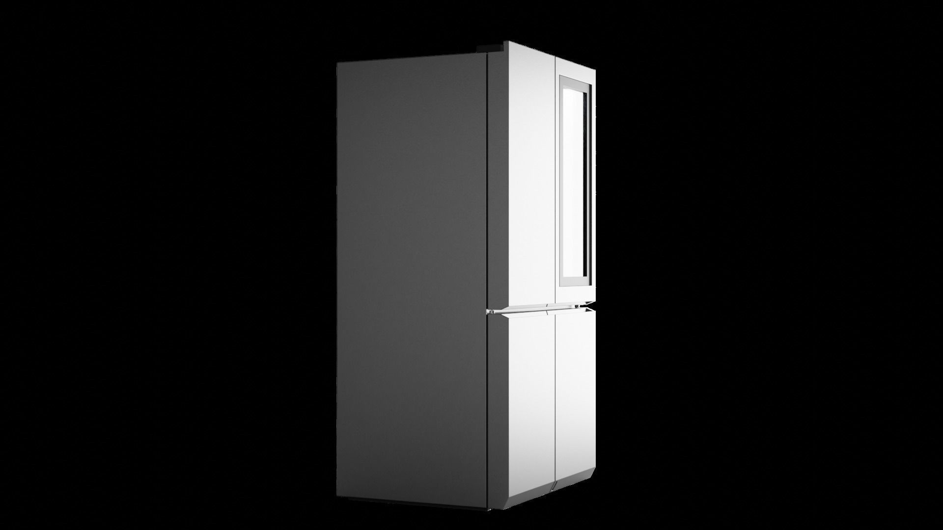 SIGNATURE LG LSR100RU Refrigerator 3D model for Blender 3D model_10