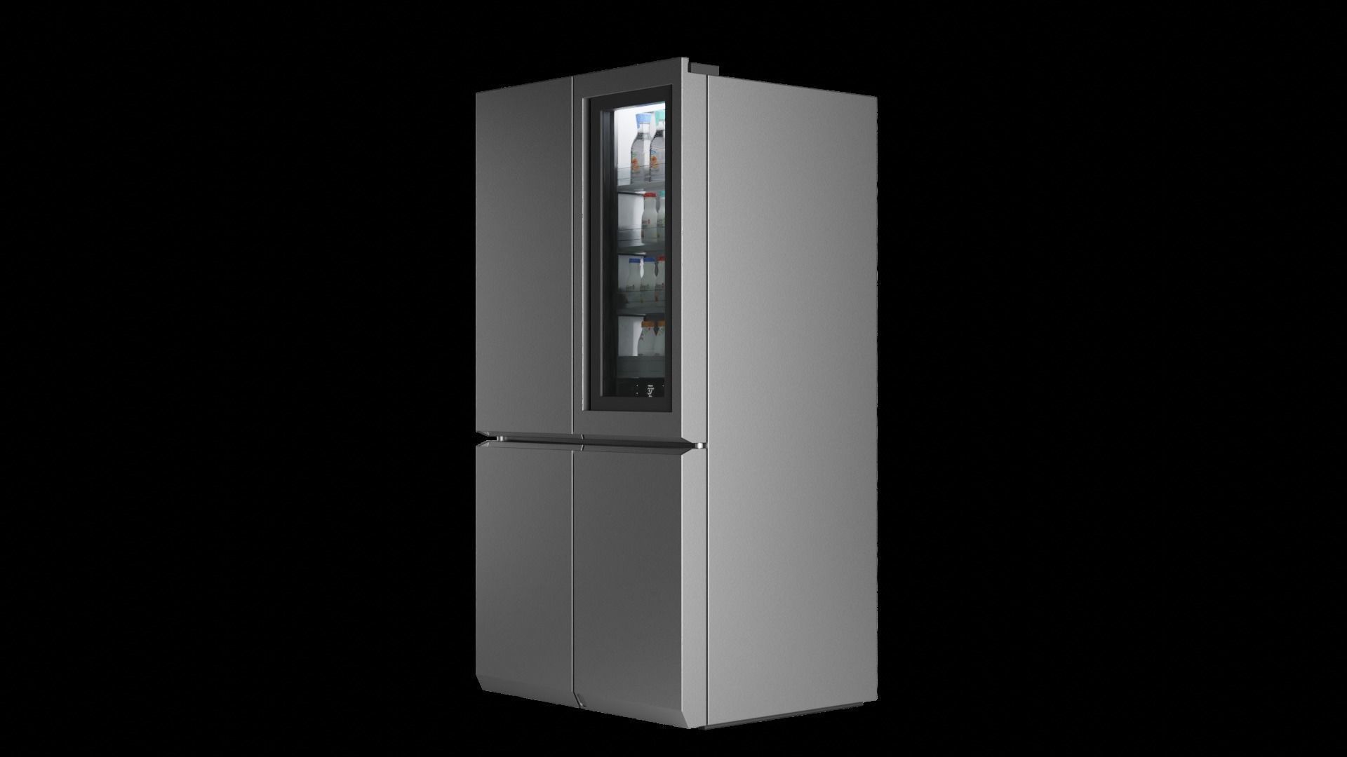 SIGNATURE LG LSR100RU Refrigerator 3D model for Blender 3D model_3