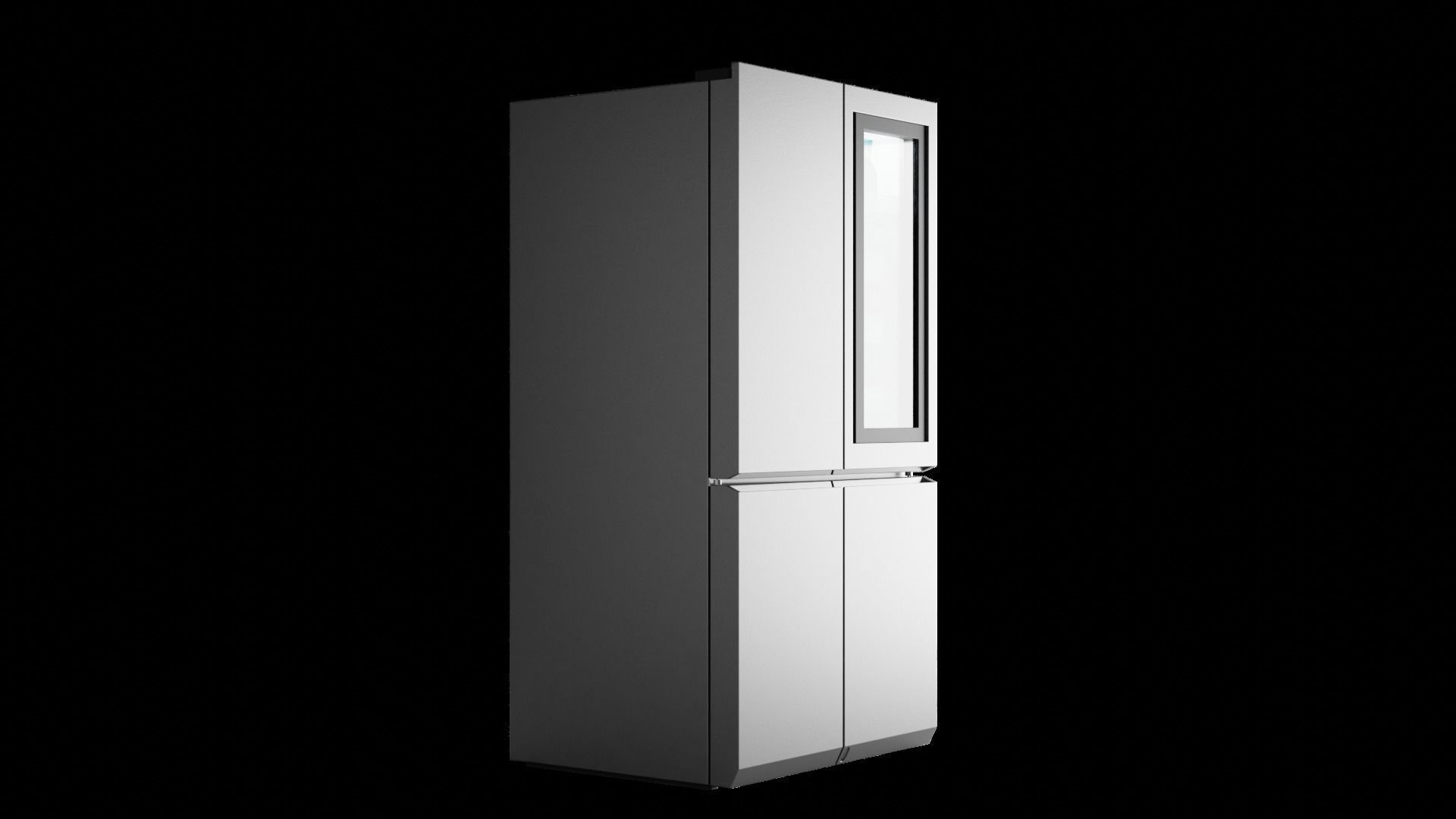SIGNATURE LG LSR100RU Refrigerator 3D model for Blender 3D model_14