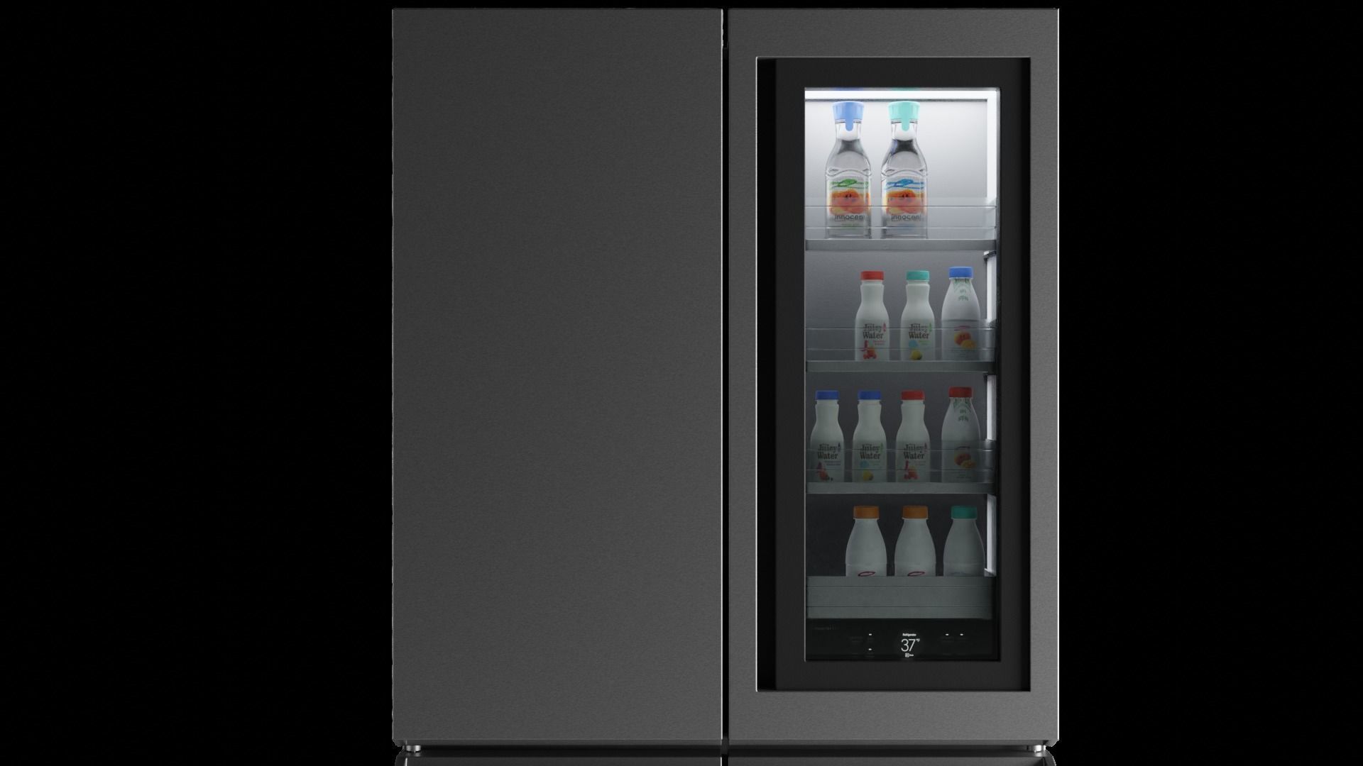 SIGNATURE LG LSR100RU Refrigerator 3D model for Blender 3D model_1