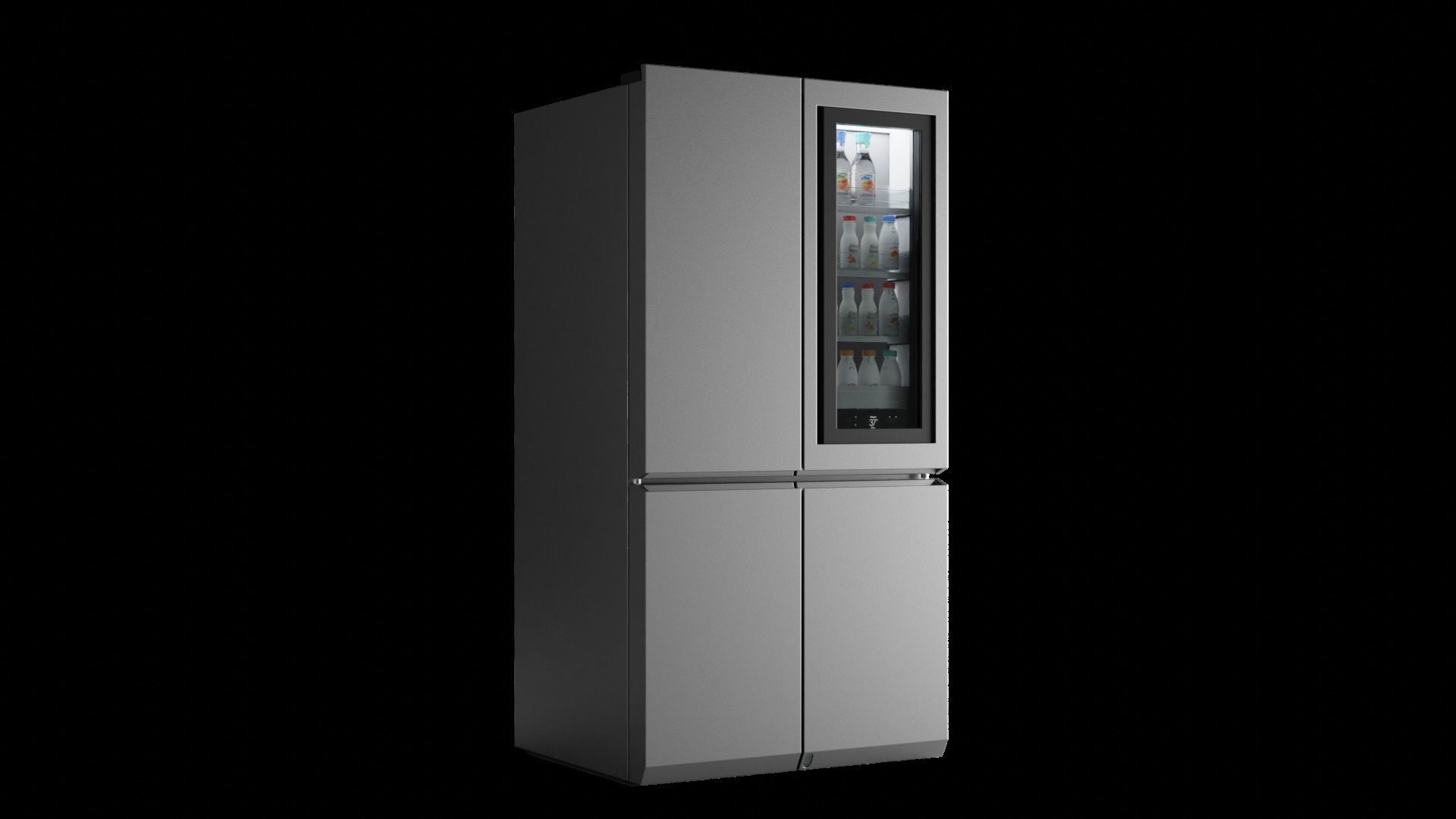 SIGNATURE LG LSR100RU Refrigerator 3D model for Blender 3D model_15
