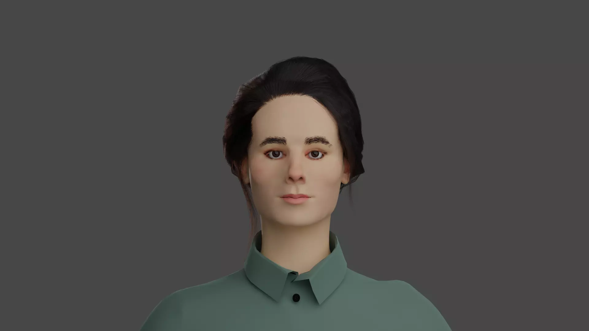 Digital Human Female 002 free 3D model | CGTrader
