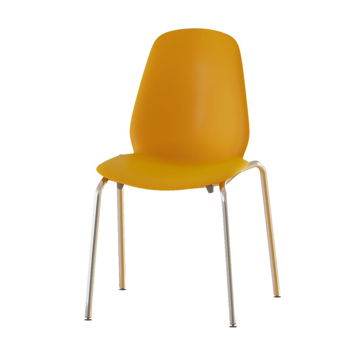 IEKA BEKANT TABLE AND LEIFARNE CHAIRS 3D model_2