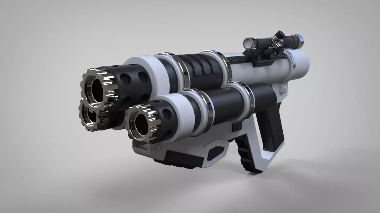 Star Wars Battlefront II G125 projectile launcher  3D print model_0