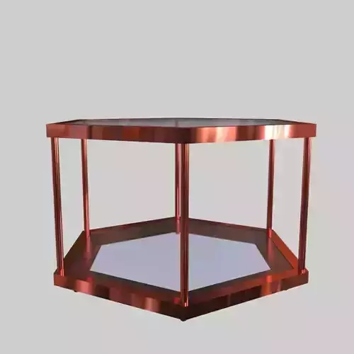 Glass Table 06 3D model