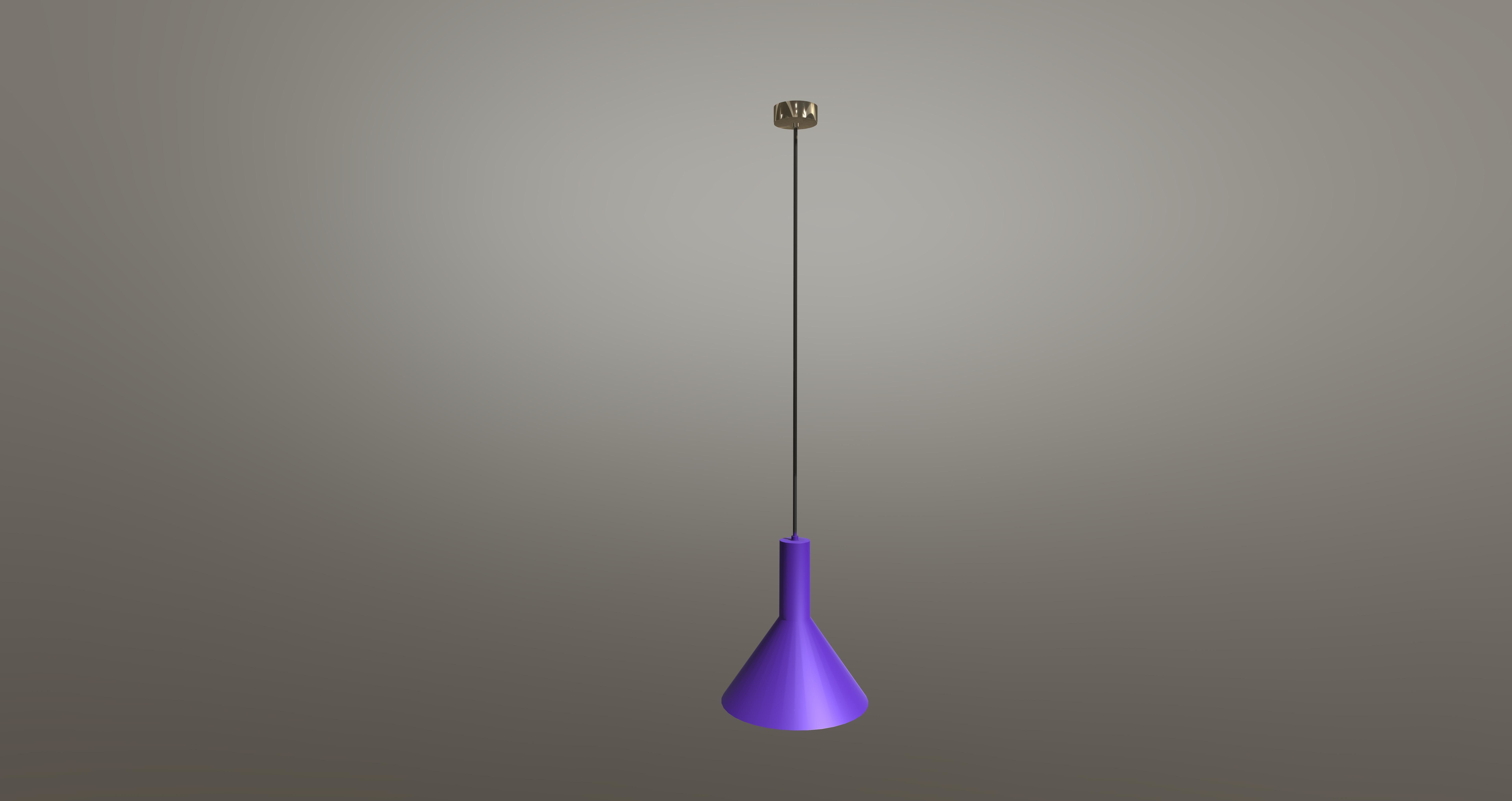 Phelia M Lamp Fixture Free 3D model_4