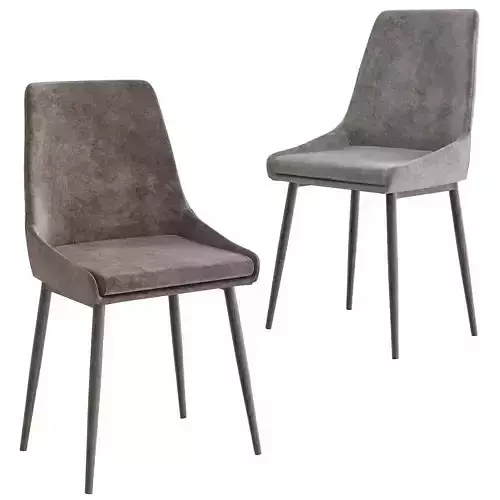 Karina Upholstered Dining Chair 3d model