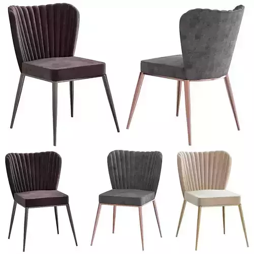 Tolivere Dining Chair 3d model