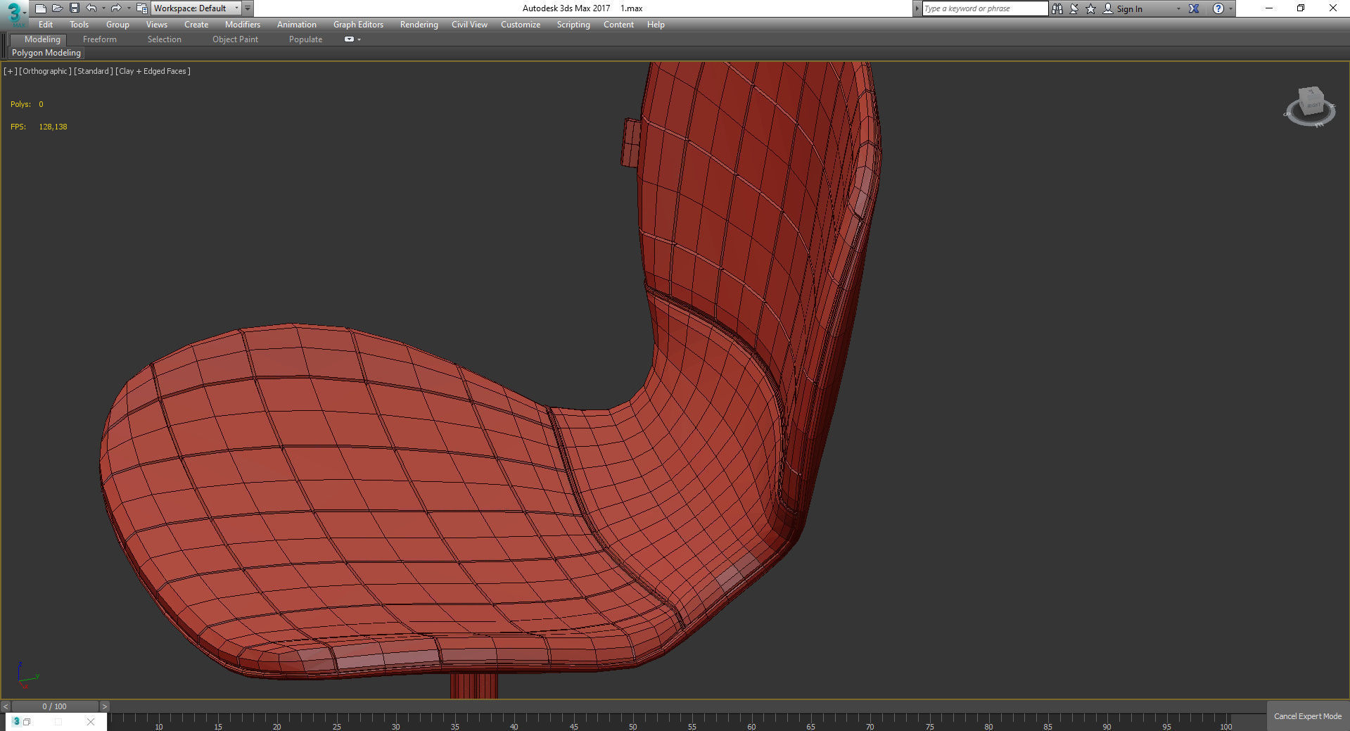 Zuiver OMG Stoel 3d model Low-poly 3D model_4