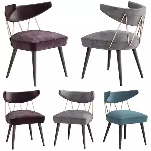 Koket chair 3d model