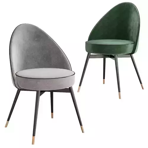 Cooper Dining Chair 3d model Low-poly 3D model