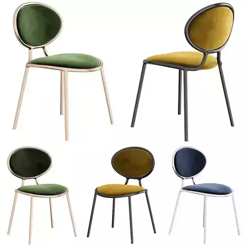 Otto Bonaldo - Chair - Martinel 3d model