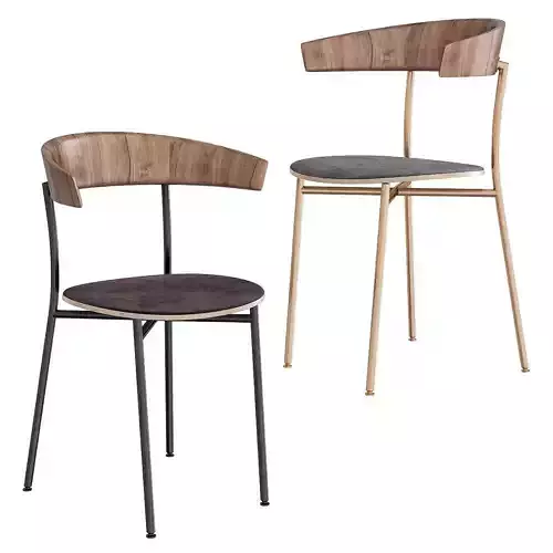 Morrison Side Chair 3d model