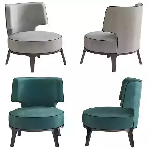 FLEXFORM MOOD GINEVRA 3d model