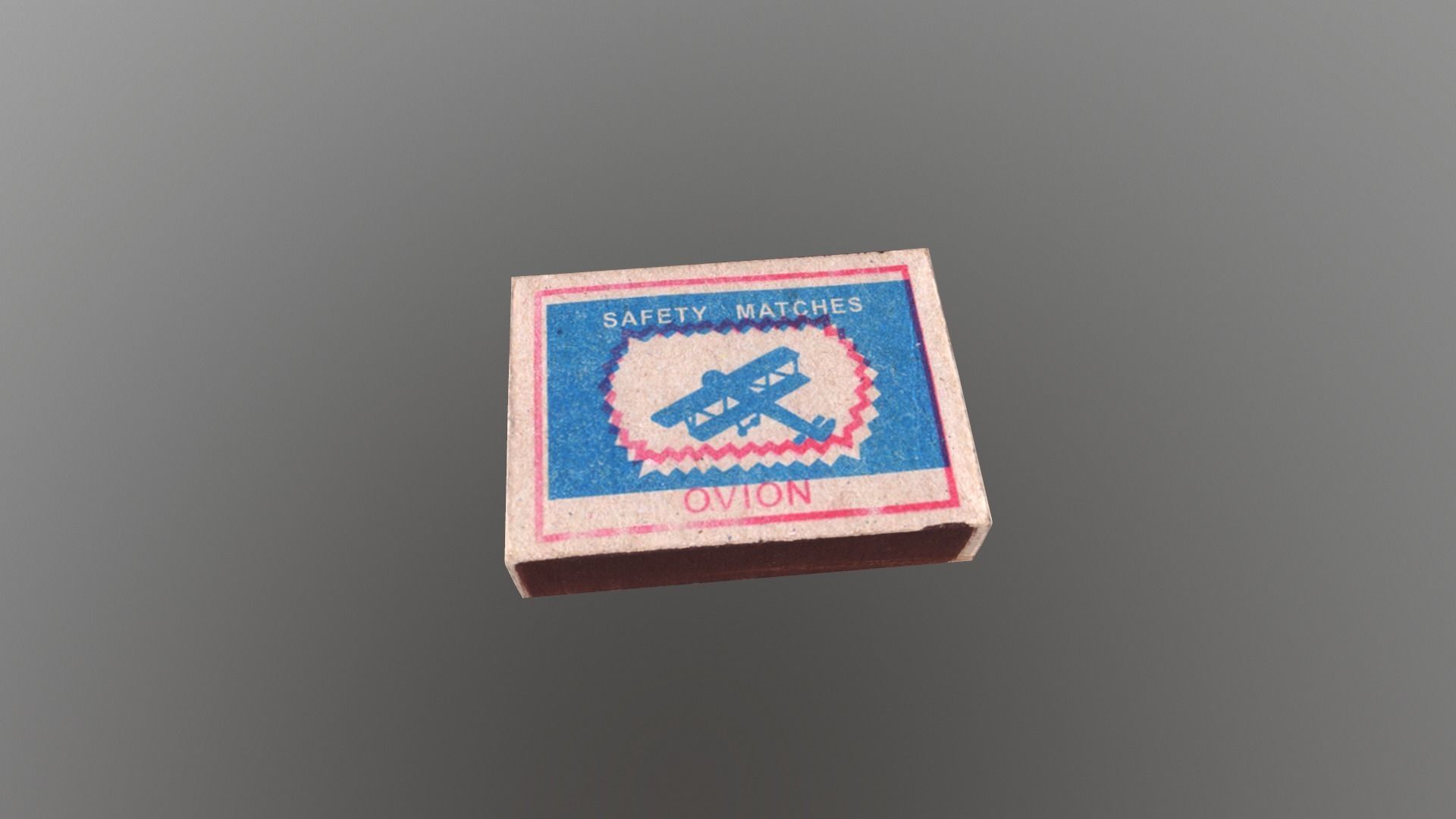 Matchbox Low-poly 3D model