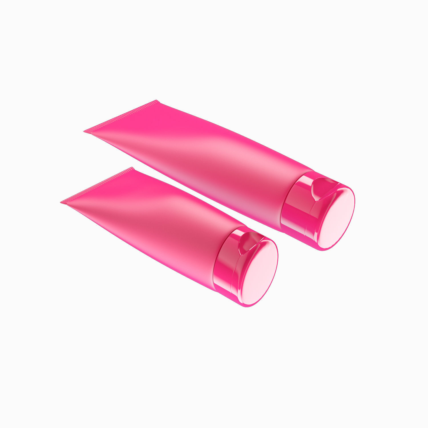 Cream Tube 3D model_3