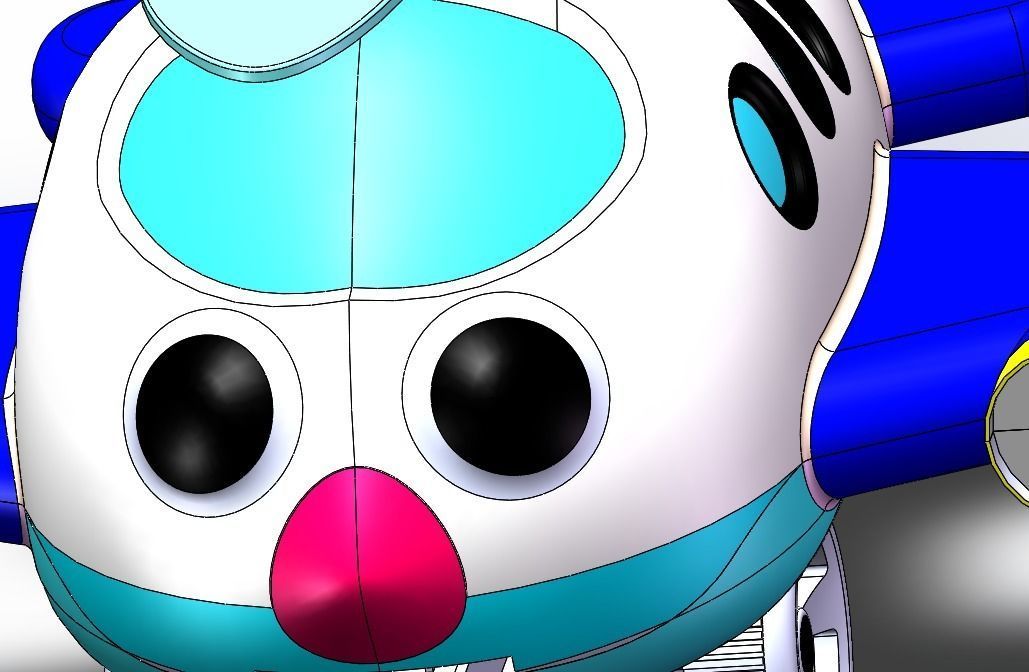 Toy plane 3D model_7