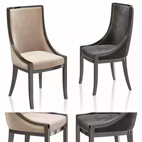Lexington Talbott Upholstered Host Chair 3d model